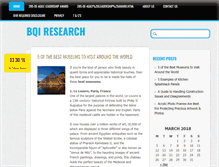 Tablet Screenshot of bqi-research.com